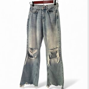 BDG Distressed Flare Jeans